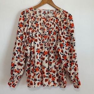 Elizabeth & James Long Sleeves Blouse Size Large